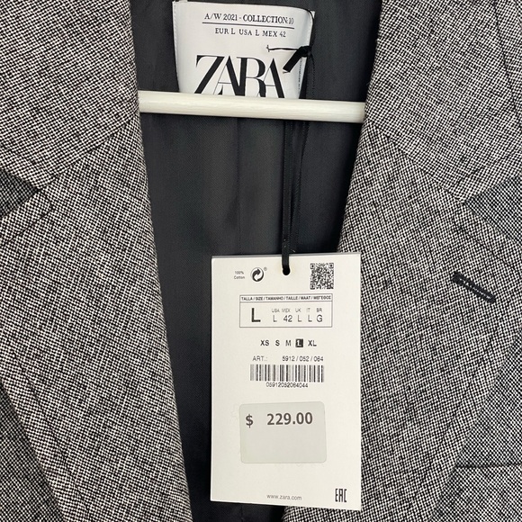 NEW ZARA STUDIO AW2021 Jacket Size: L - Picture 3 of 4